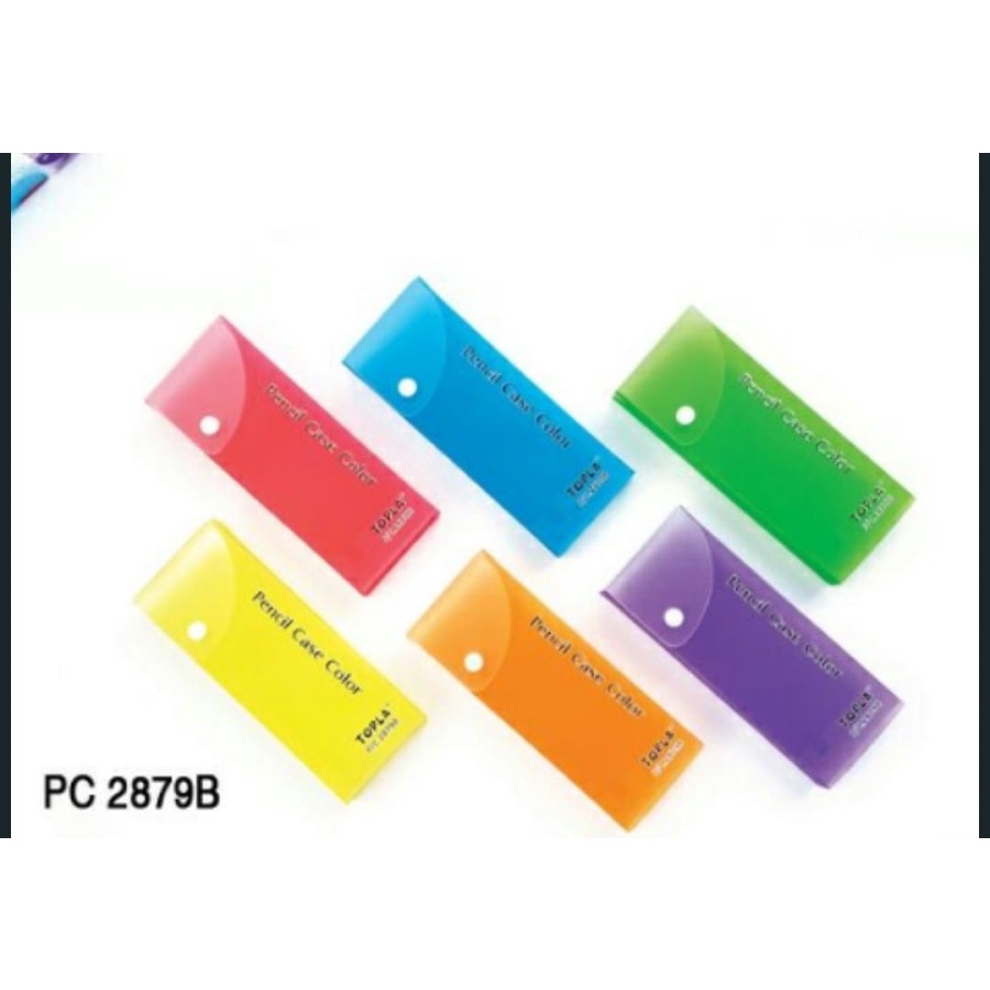

Tempat Pensil Kancing Colour Topla |Pencil Case PC 2879B
