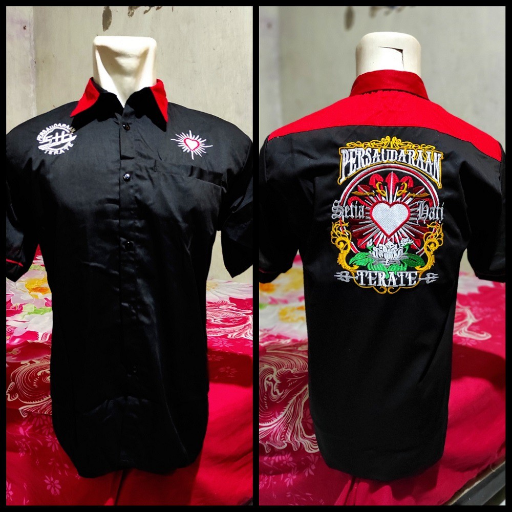 Baju PSHT Bordir Baju Kemeja PSHT Baju Hem PSHT Hem Terate Kemeja Terate