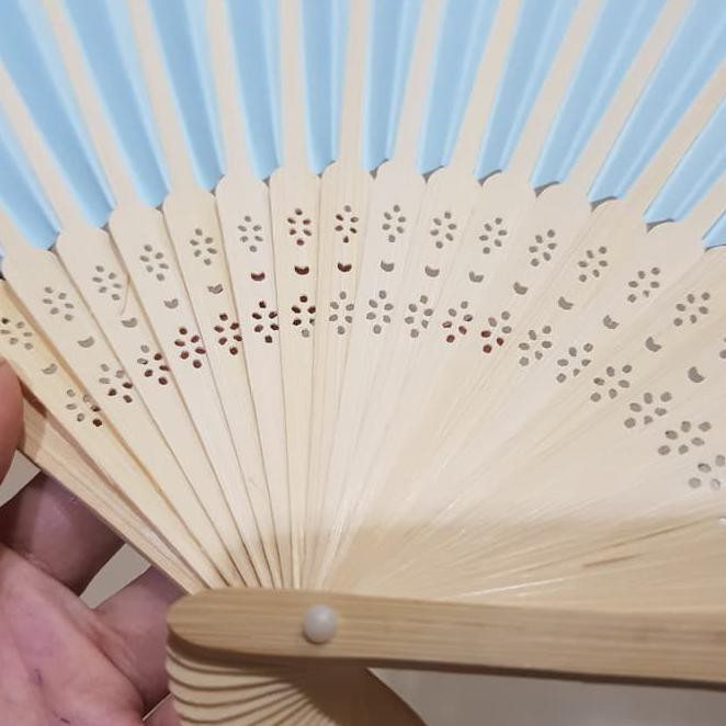 W7Vv Kipas Jepang Sovenir Murah Kado Hadiah Pernikahan Ultah Souvenir Kipas Cipz