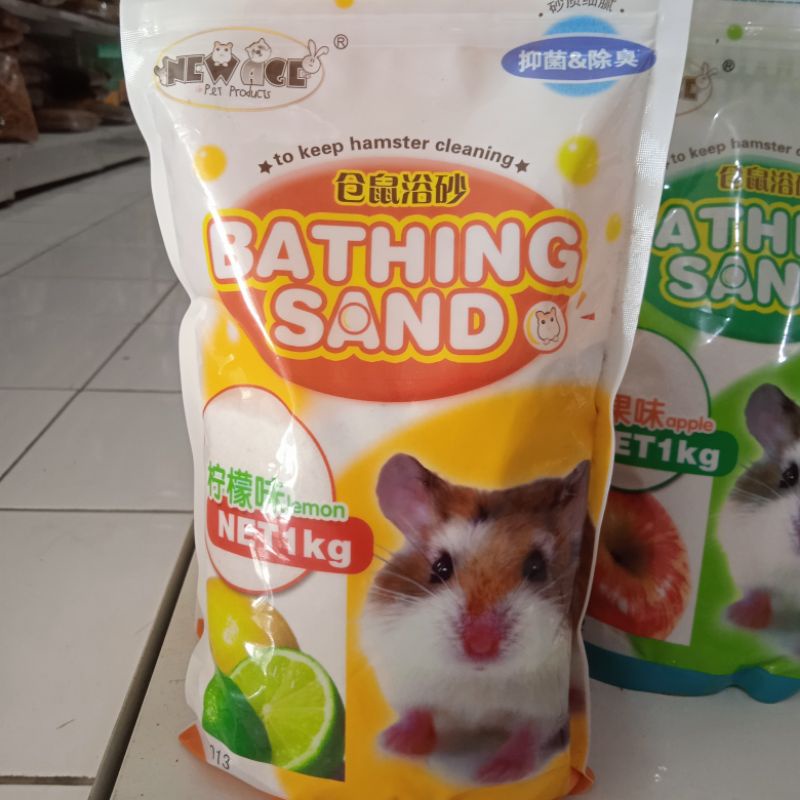 Pasir Mandi Hamster Wangi / Hamster Bathing Sand 1kg