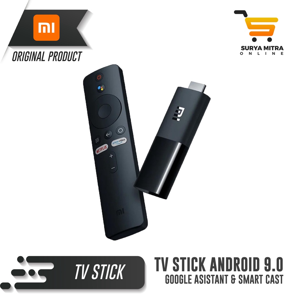 Xiaomi Mi TV Stick Android 9.0 Google Assistant &amp; Smart Cast