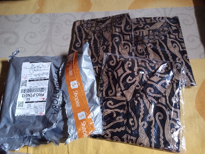 Batik Couple Keluarga - Batik Sarimbit Gamis Familly Set