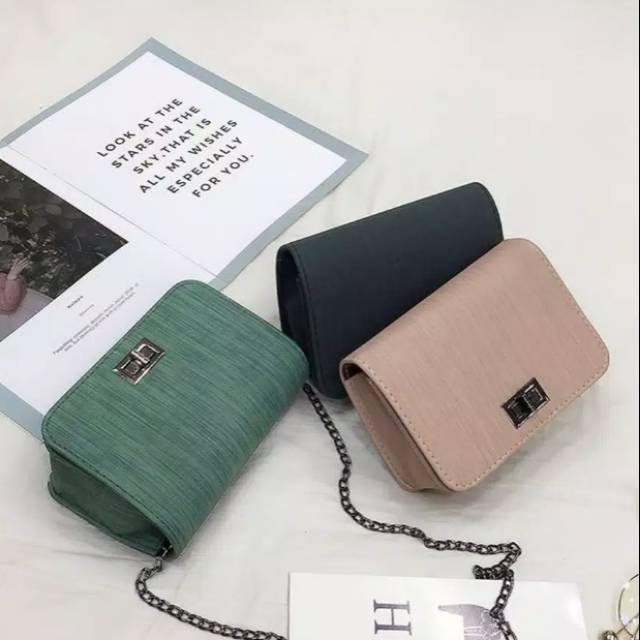 Tas wanita / Slingbag wanita / tas murah bjm / tas hijau tua / army