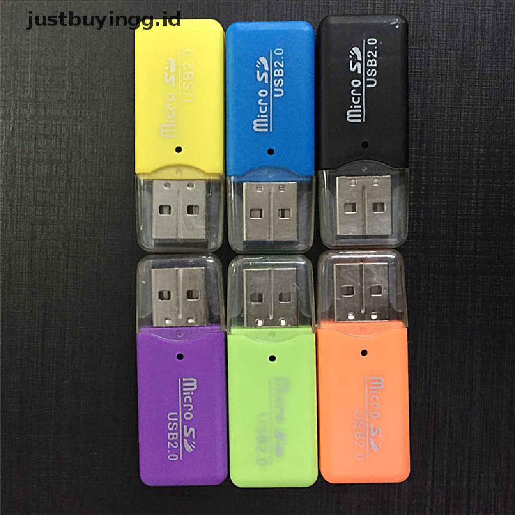 Memory Card Reader Mini Usb Sd / Mmc 480mbps Untuk Komputer Laptop