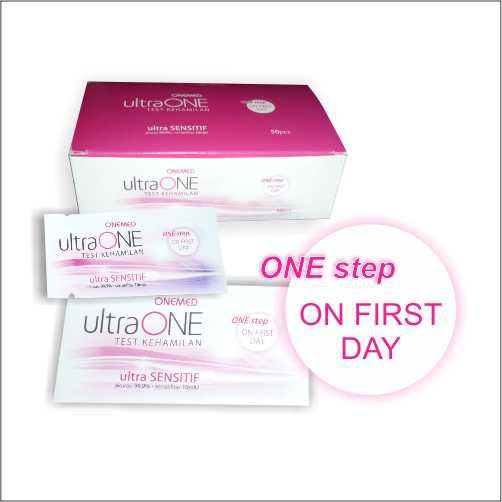 Tes Hamil UltraONE OneMed box isi 50pcs