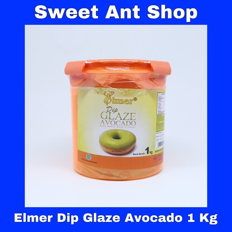 Elmer Dip Glaze Avocado 1 Kg