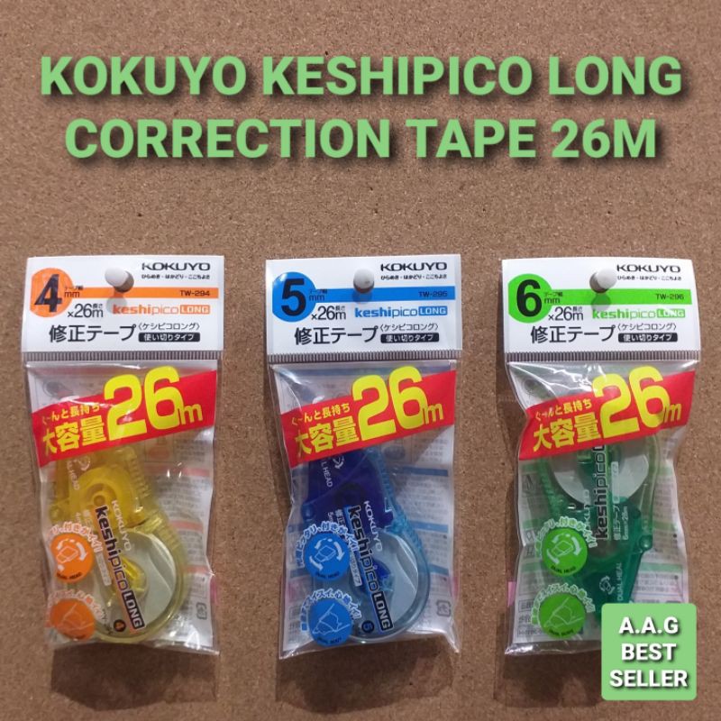 

KOKUYO KESHIPICO LONG CORRECTION TAPE 26 METER