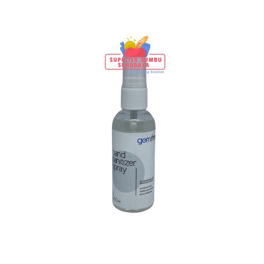 Gemfre Hand Sanitizer Spray Food Grade 60ml