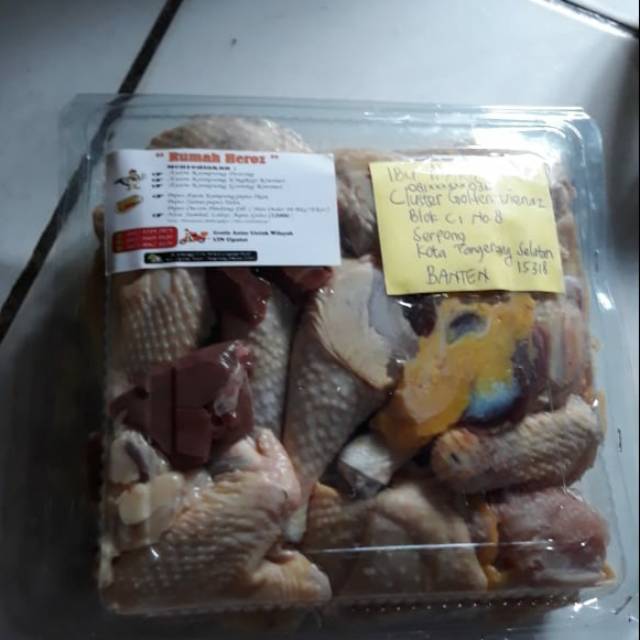 

Ayam kampung HERO fresh syar'i 13 ons