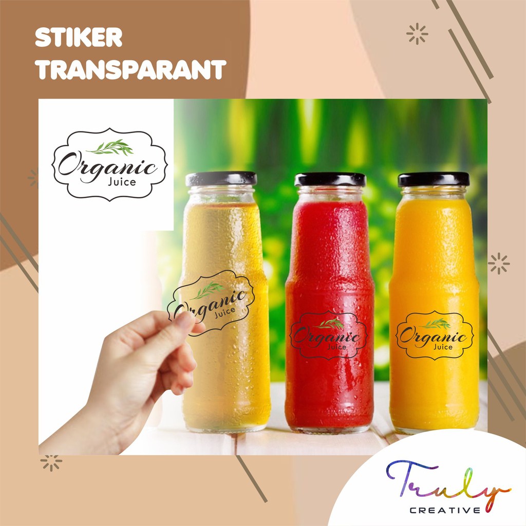 

CETAK STIKER TRANSPARANT CUSTOM