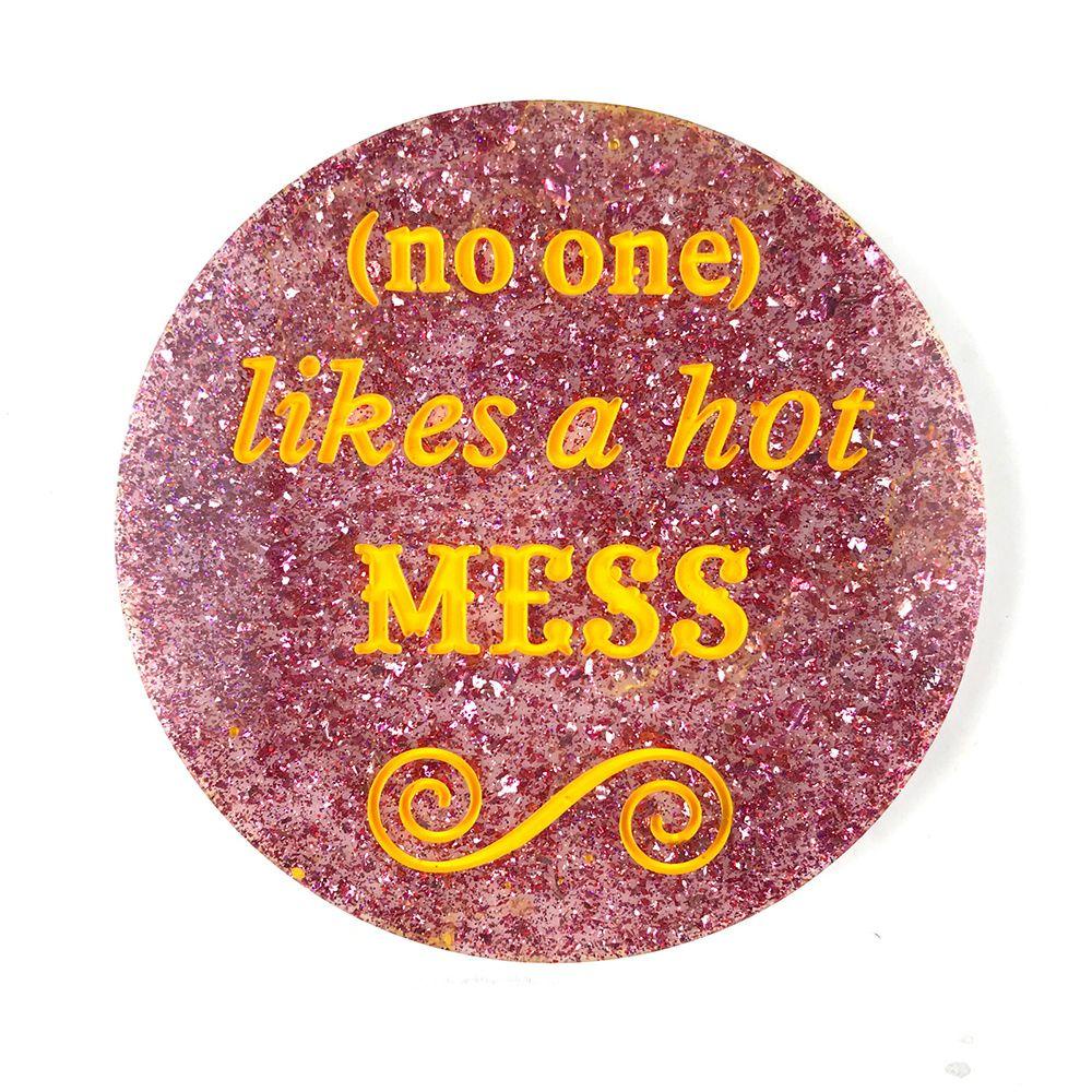 Cetakan Coaster Epoxy Resin Handmade Anti Melepuh