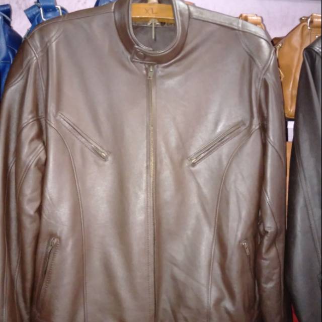 Jaket kulit domba asli kulit domba dari sukaregang garut