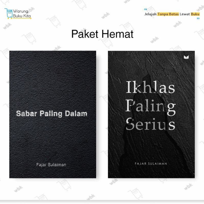 NOVEL IKHLAS PALING SERIUS by FAJAR SULAIMAN + TTD & KARTU UCAPAN