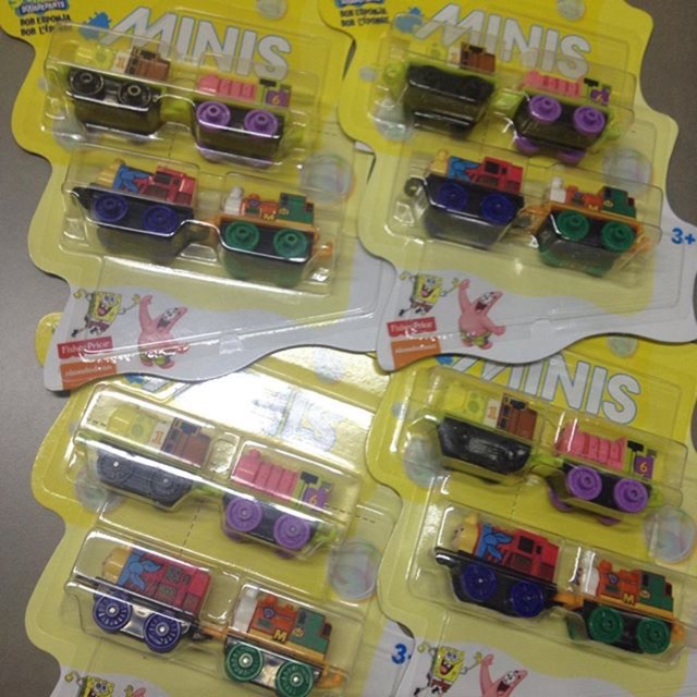 Thomas minis spongebob