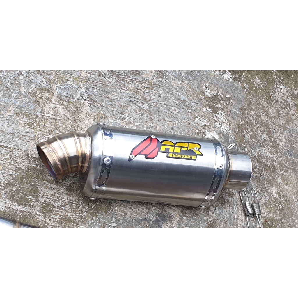 Knalpot Trioval Jupiter Z Roadrace Gtx Trail Drag Stainless Silincer Only