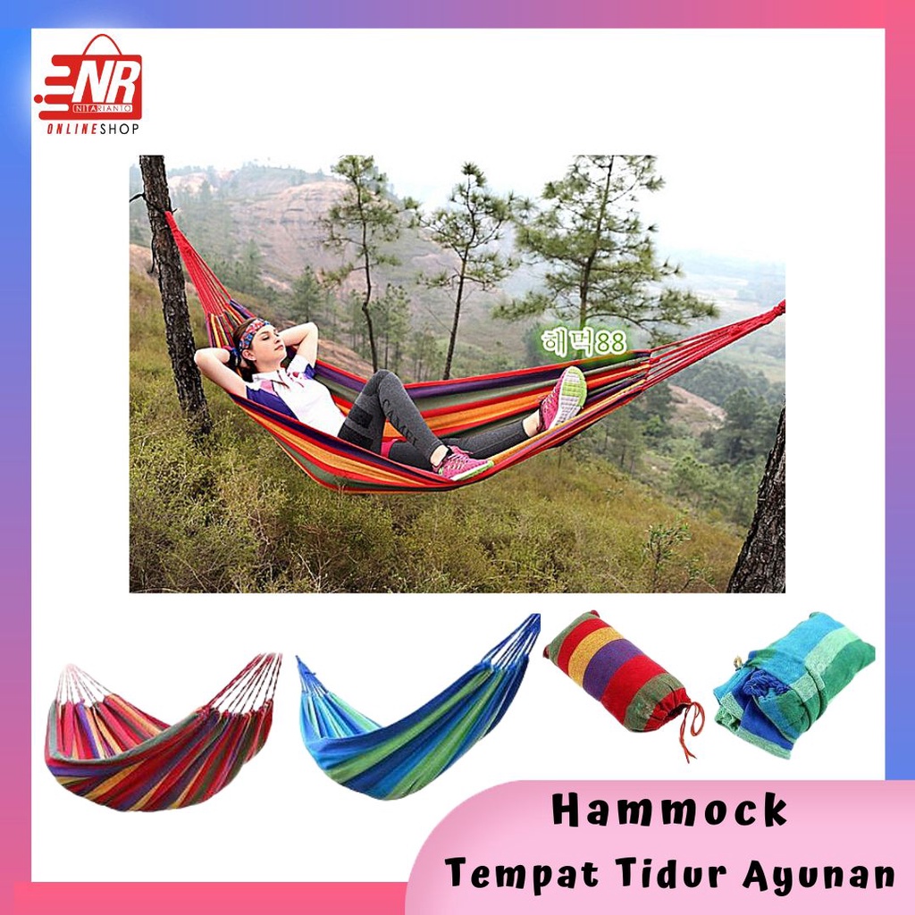 Hammock / Kasur Gantung / Kasur Ayunan / Tempat Tidur Ayunan Gantung