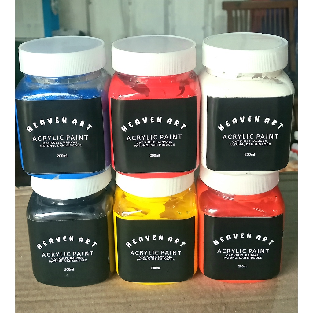 

CAT LUKIS ACRYLIC KANVAS 200ml