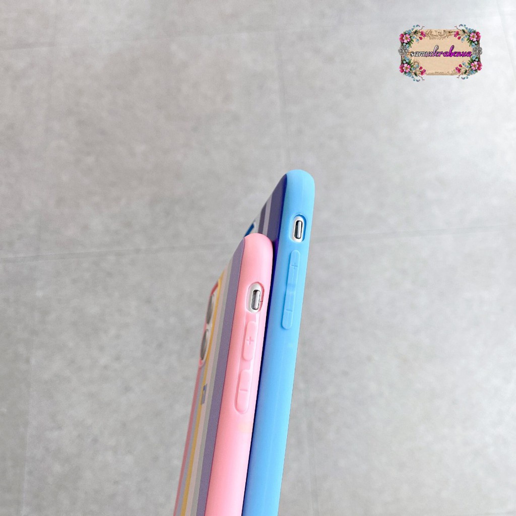 SS046 CASE RAINBOW XIAOMI REDMI NOTE 4 4X 5A 5 6 7 8 9 PRO PRIME 9T POCO M3 SB3145