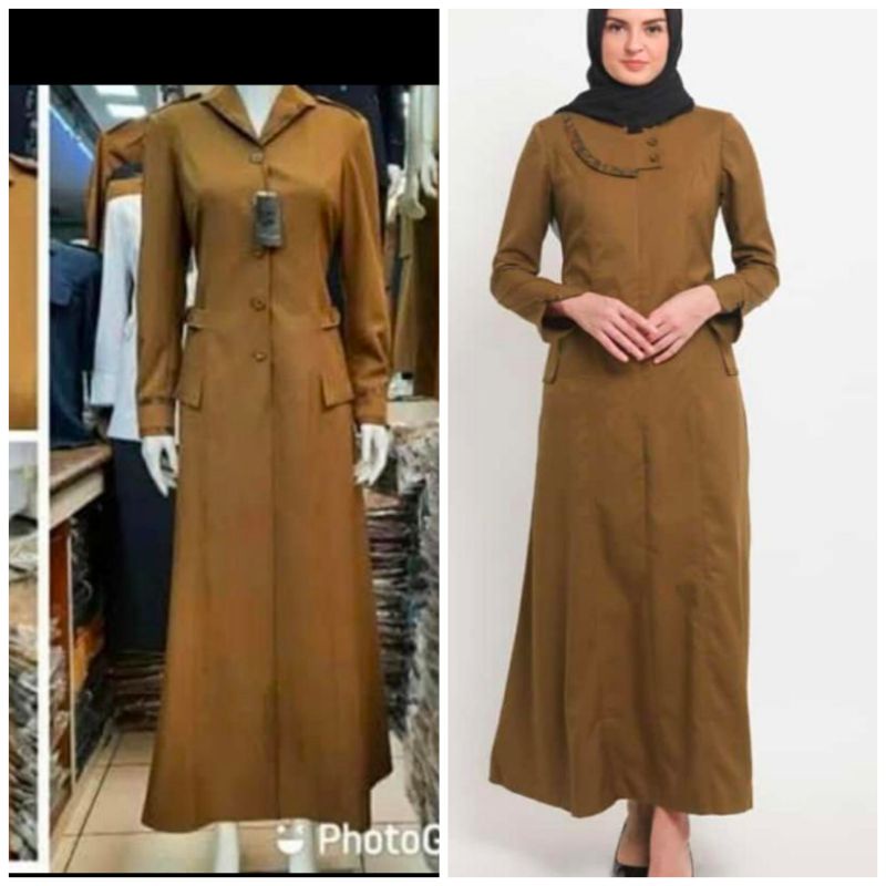 baju gamis pemda PNS PDH guru kantor pdl variasi batik