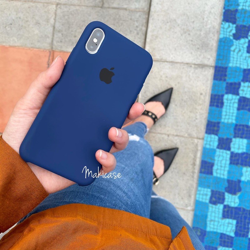 Silicone Case Pacific Blue TIDAK FULLCOVER