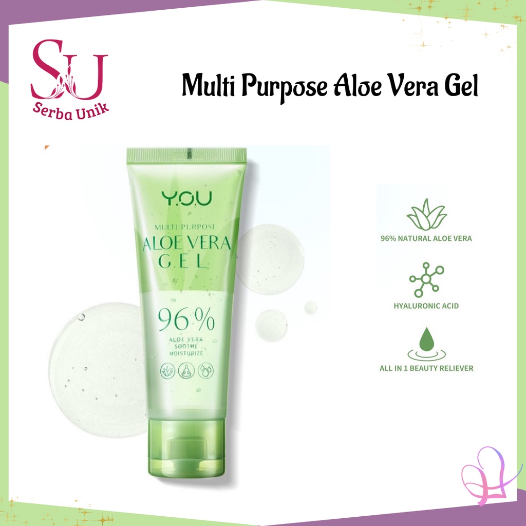 Kosmetik You Multi Purpose Aloe Vera Gel 180gr