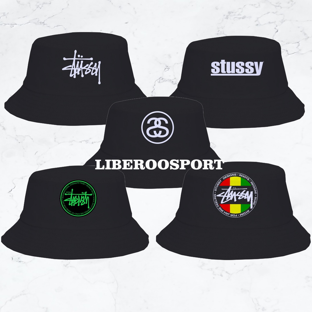 Topi Bucket / Topi Bucket Stussy / Topi Stussy / Bucket Hat / Topi Pria Wanita Dewasa Premium