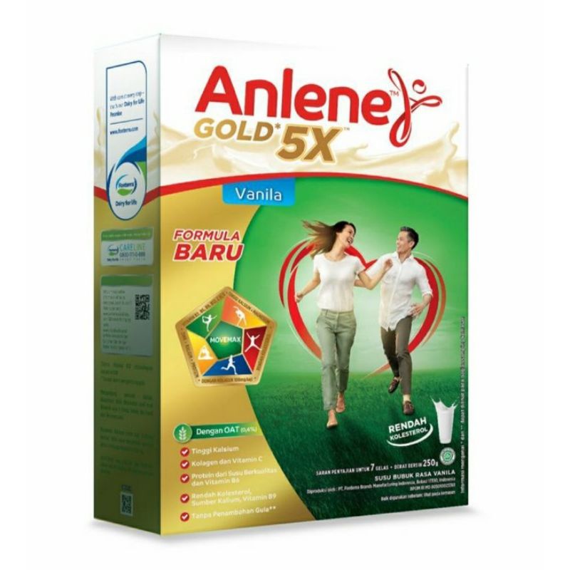 

Anlene Gold 5x 250 gr