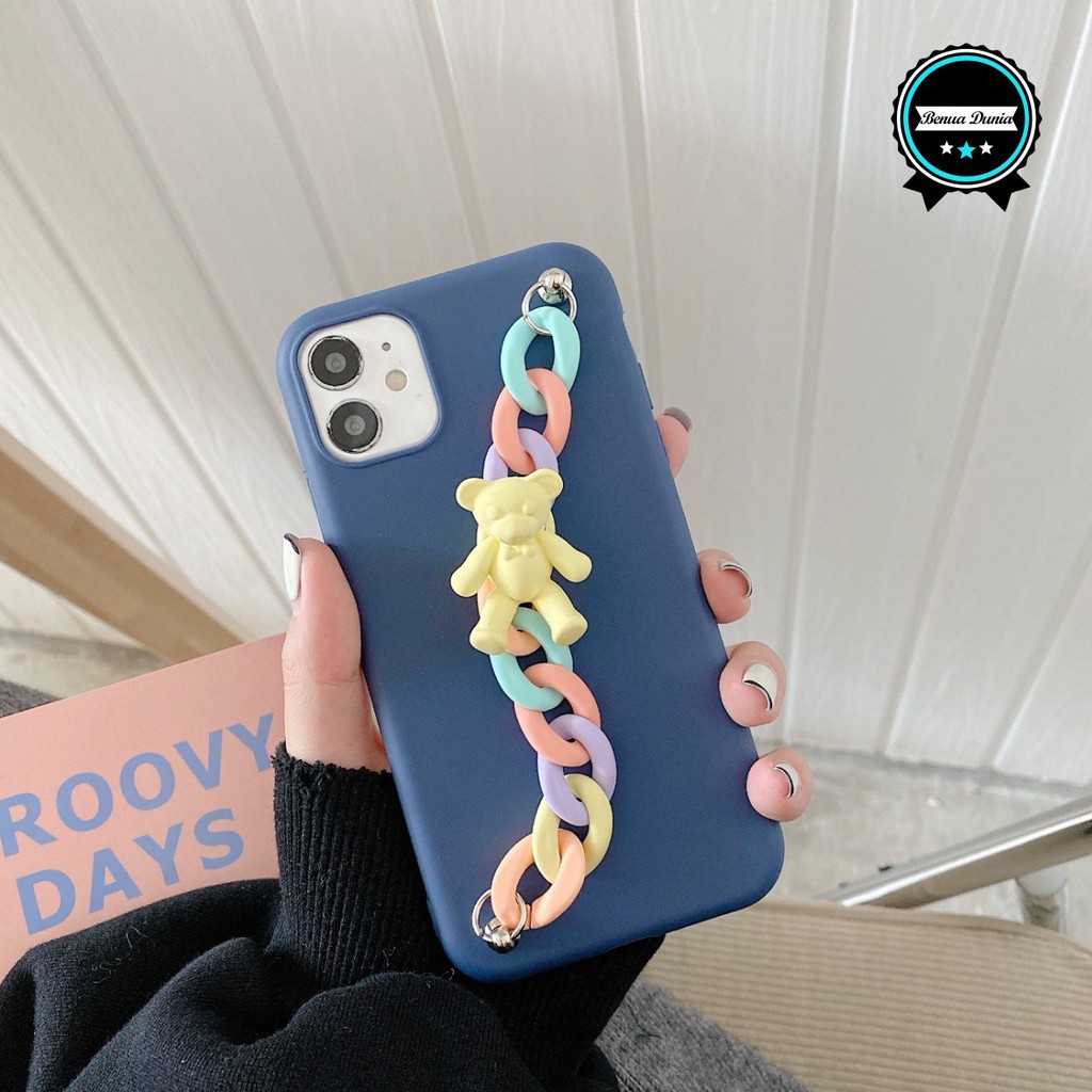 CASE SOFTCASE CANDY GELANG RANTAI REALME 6 PRO C17 7i 7 NARZO 20 PRO BD1655