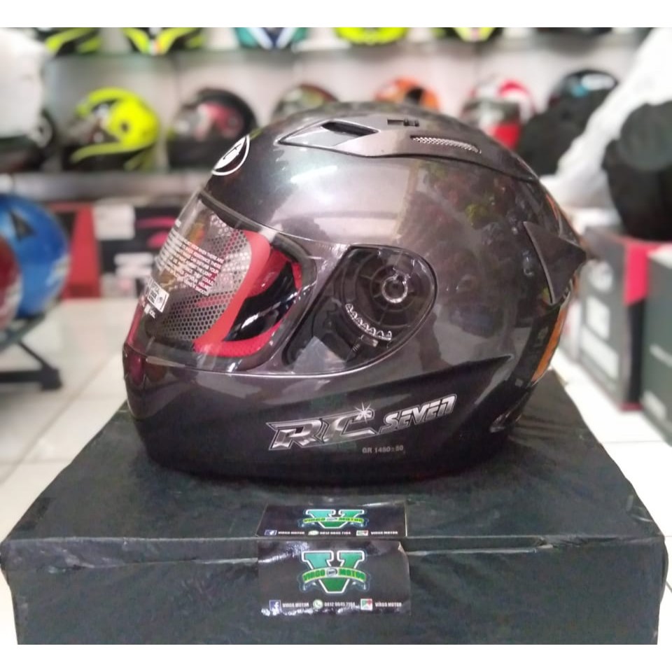 HELM KYT RC7 # ALL GREY