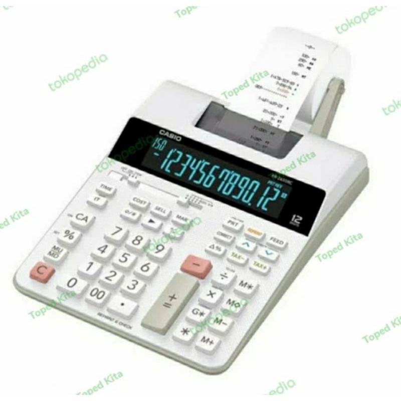 

Printing Calculator Casio FR-2650RC | 2650 cetak kasir struk kertas RC