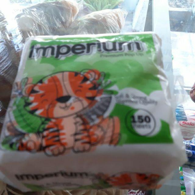 Tissue Popup Imperium Tisu Kotak Topup Tisue Tissu 150sheet Rumah Makan