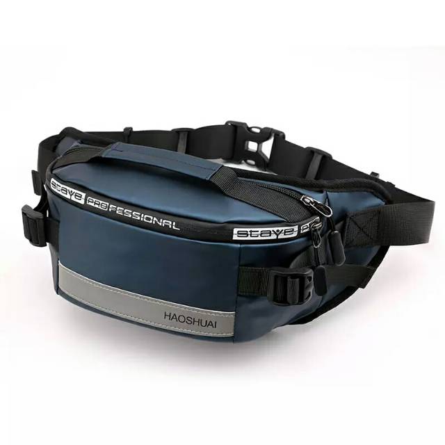 PROMO!!! Waistbag Pria - TRM WATERPROOF LIPAT 1AX802 Oranye. Bisa di Lipat. Parasud Y18 pria Army