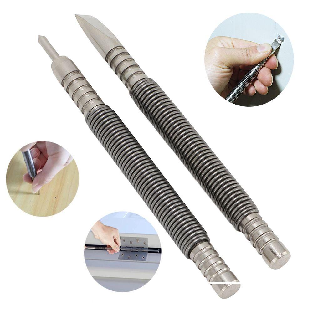 Populer Spring Punch Hammerless Mark Metal Woodworking Bits Hole Pointer Pukulan Kuku Otomatis