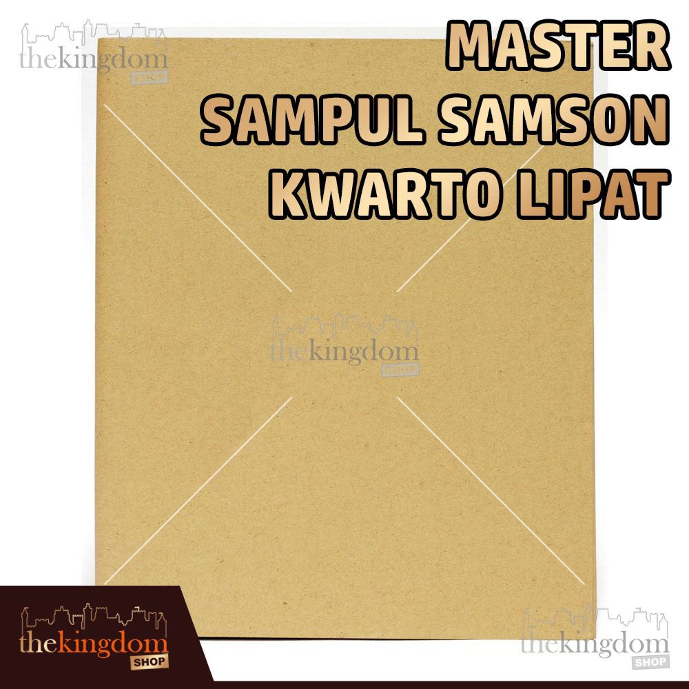 

Master Sampul Samson Kwarto Lipat / Buku / Kertas Kopi / Quarto