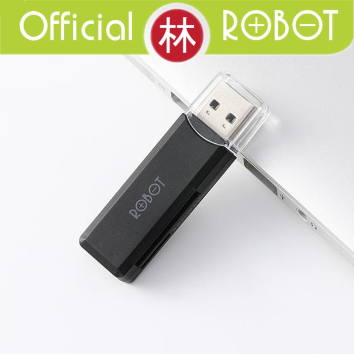 Robot CR102 Card Reader USB 3.0 Dual Slot Card SD/TF