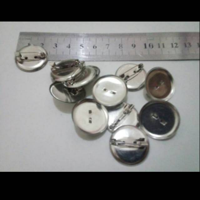 Peniti sarang 2.5cm isi 100pcs / peniti mangkok