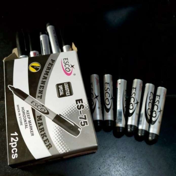 

Spidol ES-75 Hitam Permanen