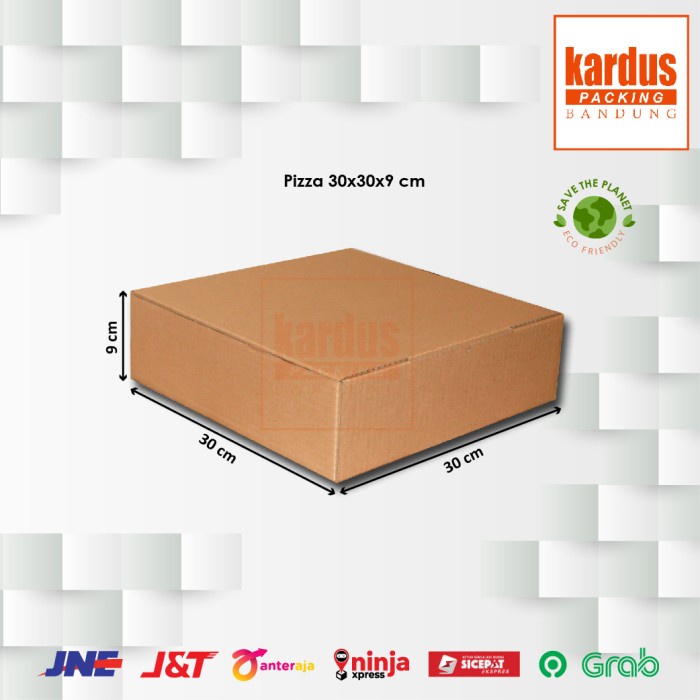 

Kardus Box Karton Dus Kotak Packing Hampers Pudding Polos Uk 30x30x9