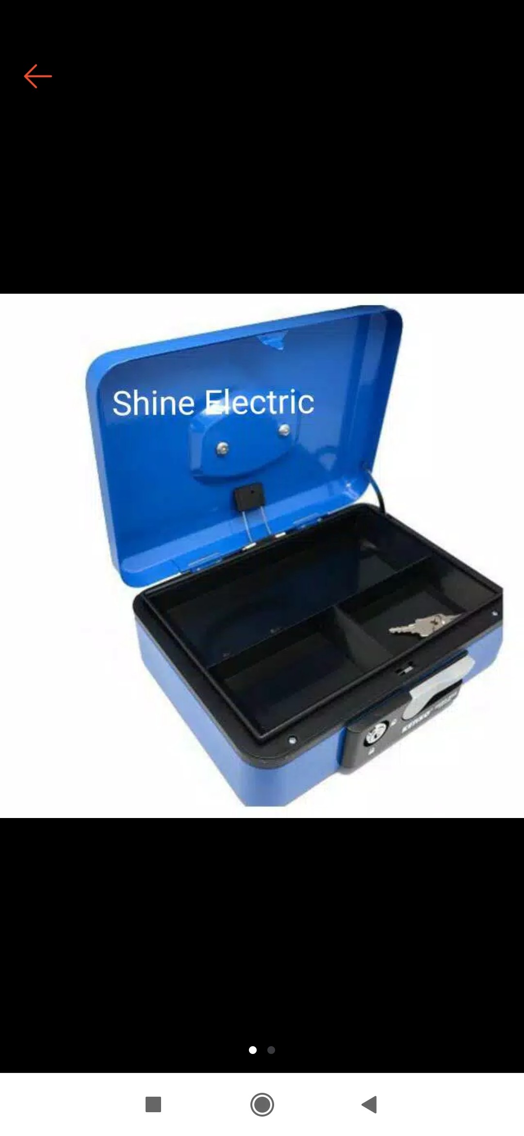 Cash Box Kenko Cb 898 Xl / Brankas Uang Perhiasan