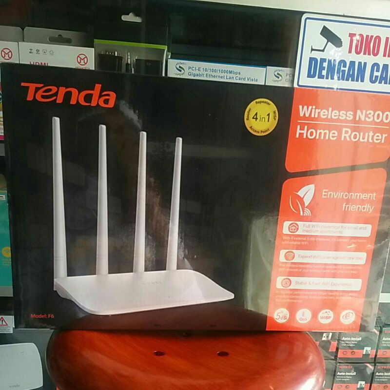 Tenda f6 emat anteneu