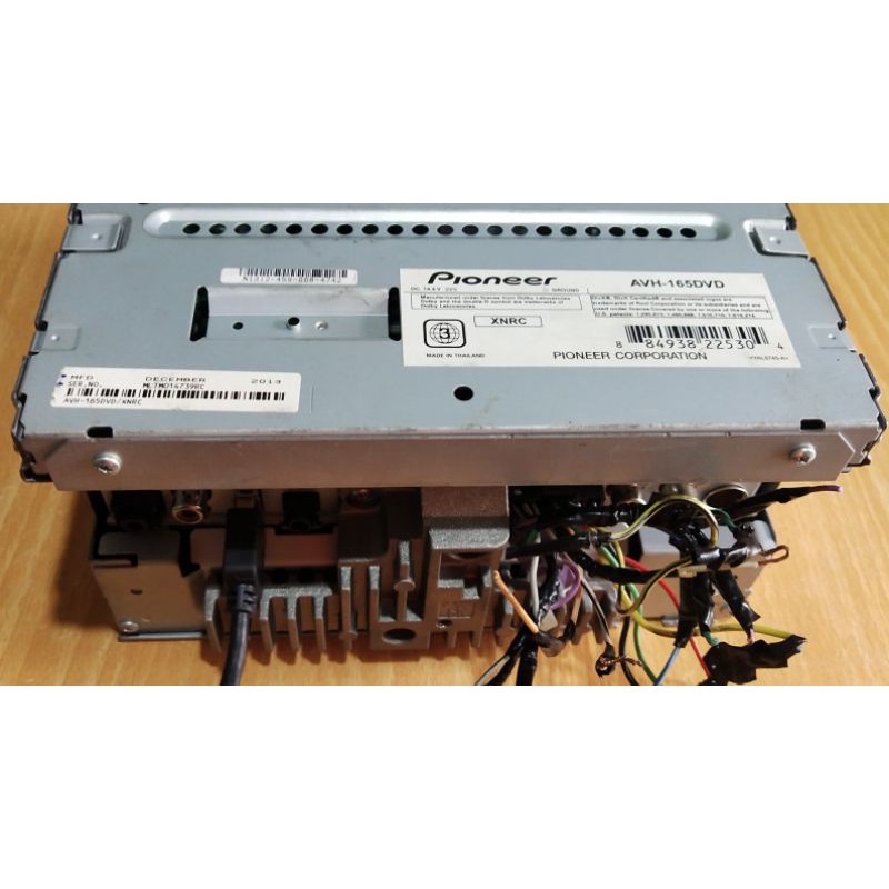 Head Unit Double Din Pioneer AVH 195DVD USB mulus 195 DVD
