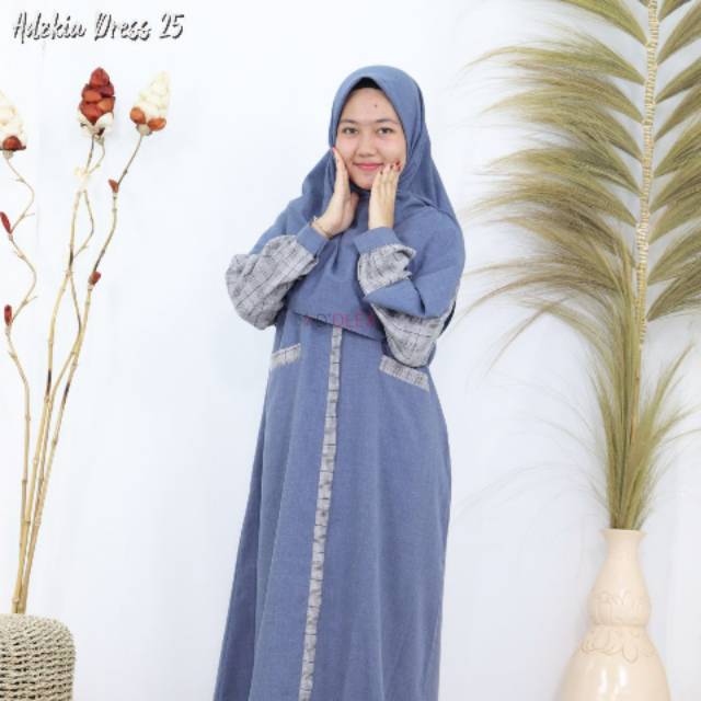 Adzkia Dress by Olea gamis Original Olea kode 25