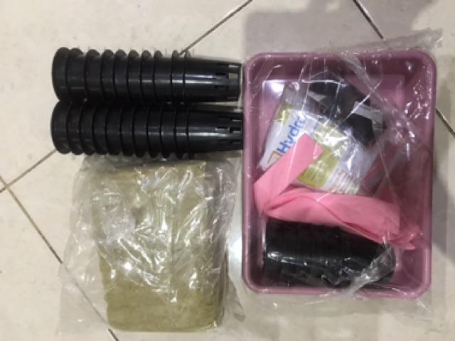 Netpot Hitam Lubang Tengah Ukuran 5 Cm