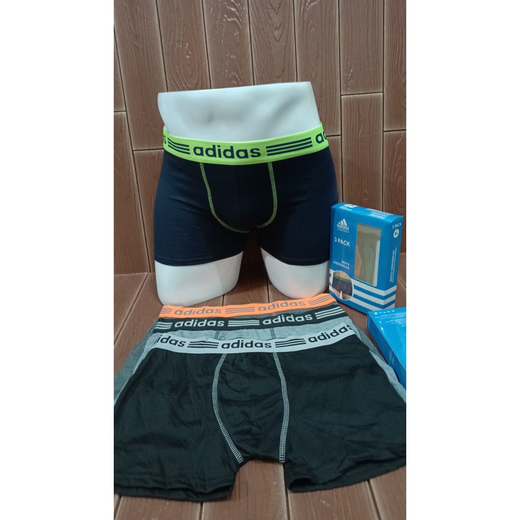 3 pcs celana dalam boxer / boxer pria / boxer ads