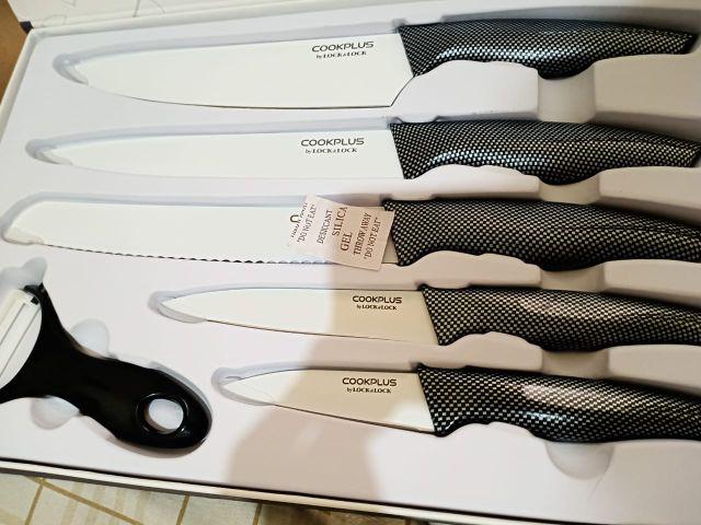 Lock & Lock Cookplus Knife 5p Dan 6p Set With Color Box / Pisau Lock N Lock