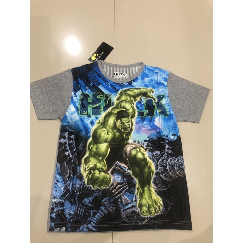 kaos anak hulk/kaos furo hulk