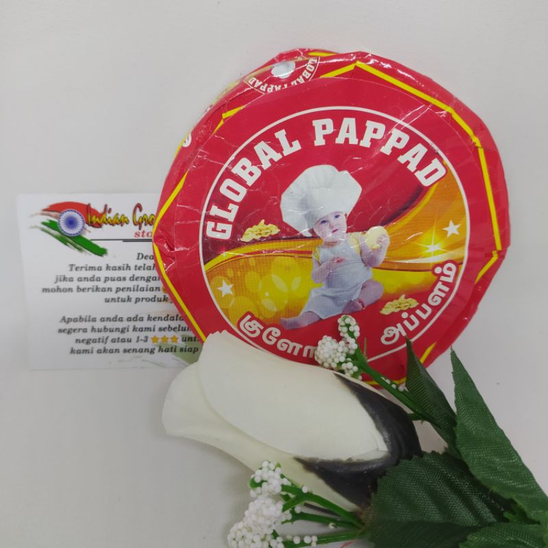 

kerupuk india / global pappad / papad india