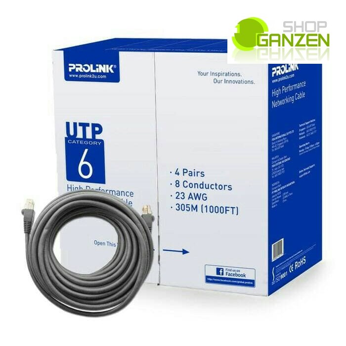 Kabel UTP Prolink cat 6 / kabel lan utp Prolink cat6