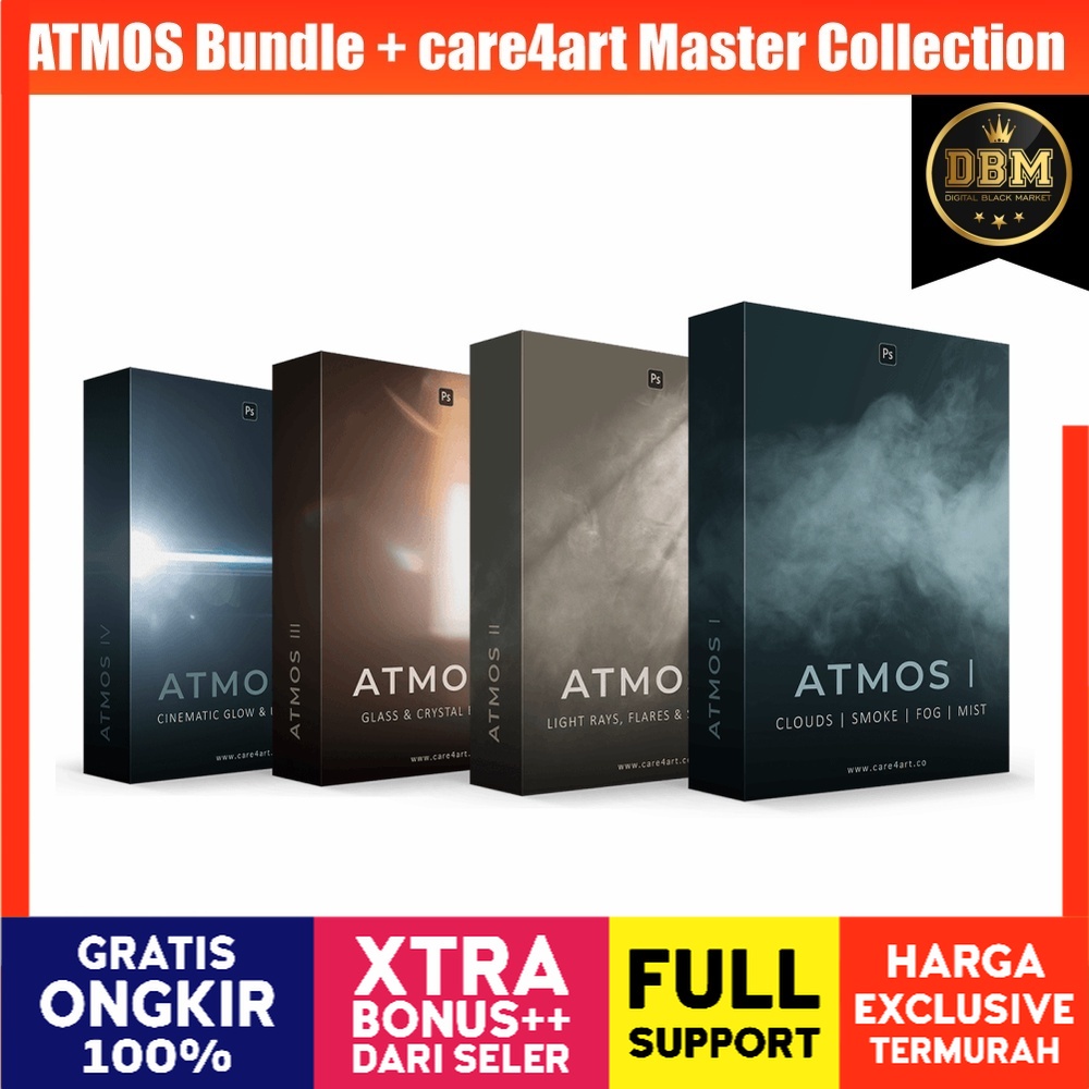 ATMOS Bundle + Master Collection Presets - Photoshop