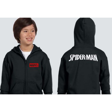 JAKET SWEATER HOODIE ANAK BAYI SPIDERMAN MARVEL FILM